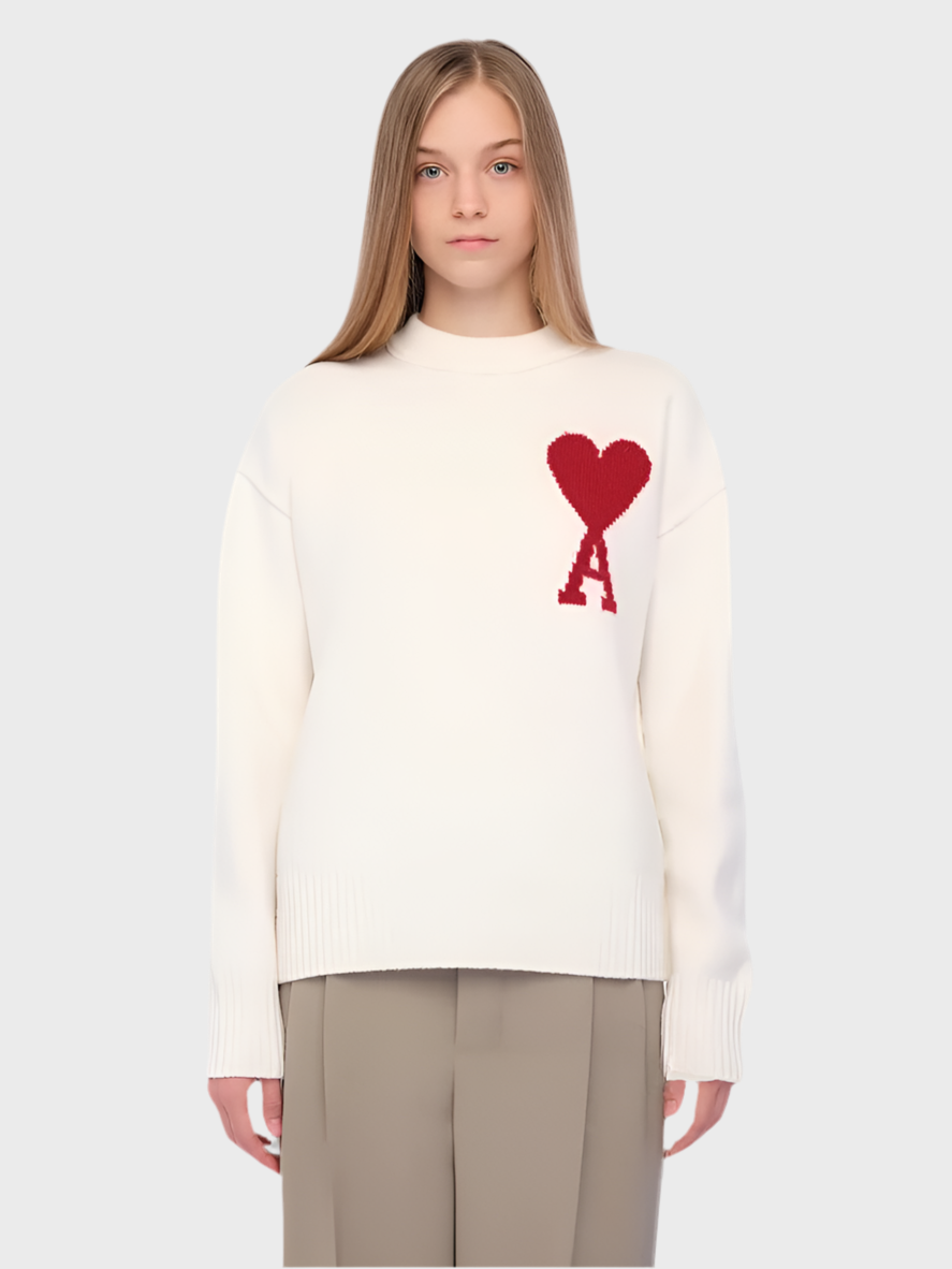 AMI - Heart Sweater Women
