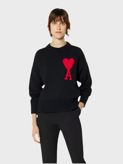 AMI - Heart Sweater Women