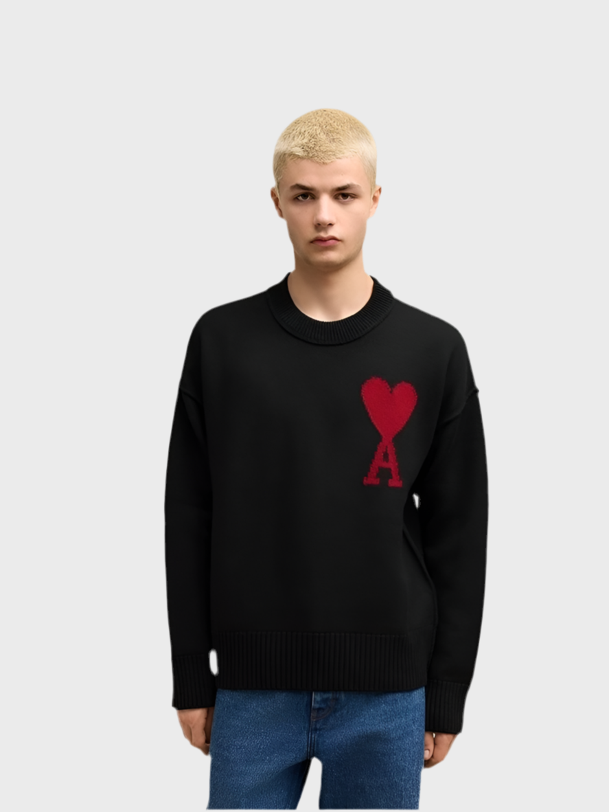 AMI - Heart Sweater Men